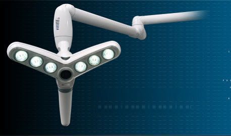 LED surgical light / with video camera / 1-arm 32 000 lux | ZYO zenium