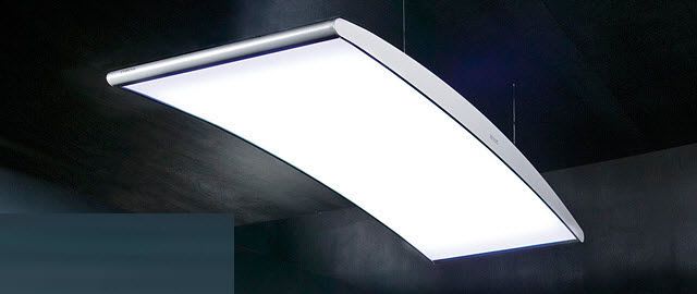 Ceiling-mounted lighting / for healthcare facilities CHROM zenium