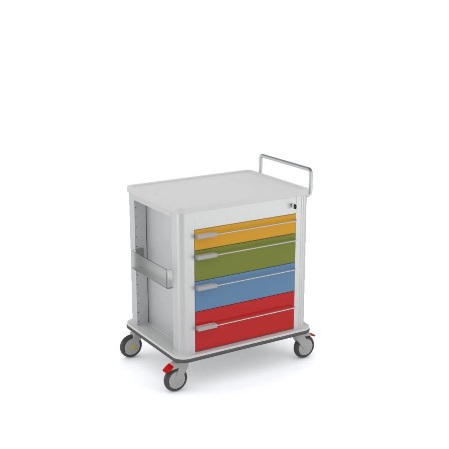 Treatment trolley / with drawer PLS600TRN-Prolite 600 Wegg Srl