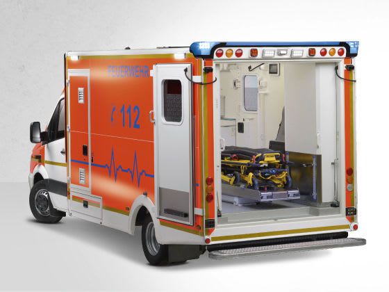 Emergency ambulance / for infectious risks / type C / box body 5 T Wietmarscher Ambulanz- und Sonderfahrzeug GmbH