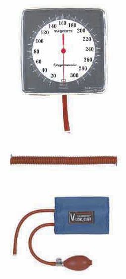 Dial sphygmomanometer / wall-mounted Baum Wall Series W.A. Baum