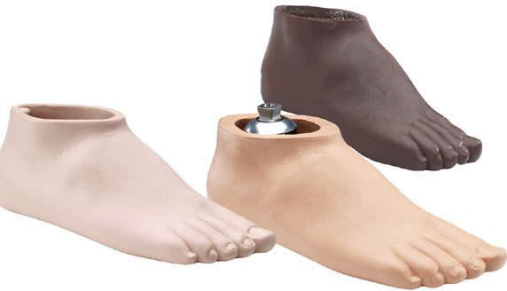 Foot prosthesis (lower extremity) / silicone / dynamic / class 4 Impulse® Willow Wood