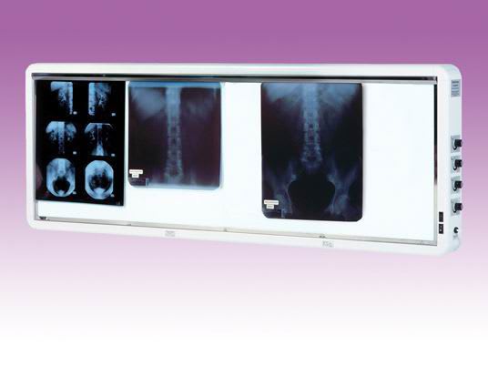 4-section X-ray film viewer LUXE Verre et Quartz Technologies