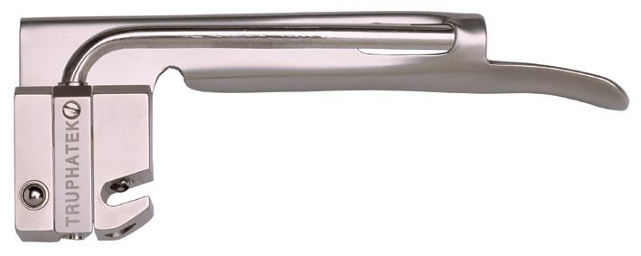 Miller laryngoscope blade / stainless steel / with removable light module / fiber optic Shucman 2 Truphatek International