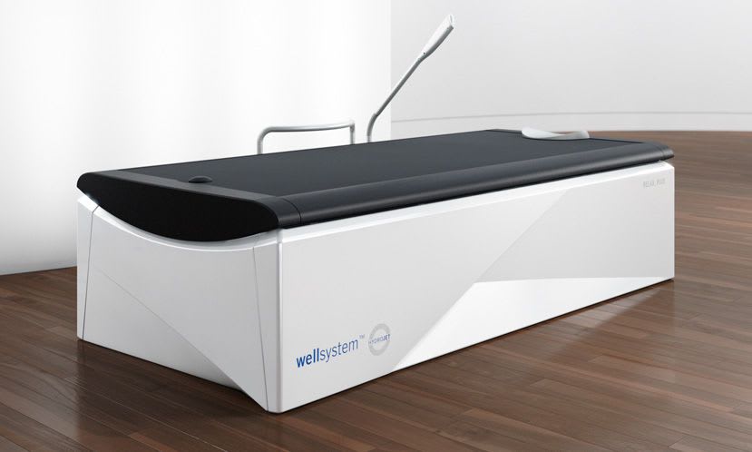 Hydro-jet water massage table WELLSYSTEM RELAX_PLUS Wellsystem