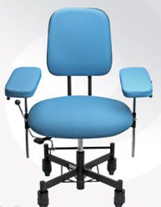 Blood donation chair / on casters / pneumatic / height-adjustable VELA Tango 300 VELA
