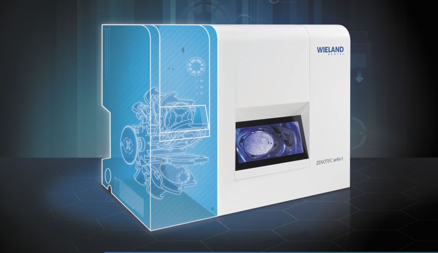 CAD/CAM milling machine / desk / 5-axis Zenotec select Wieland Dental + Technik GmbH & Co. KG