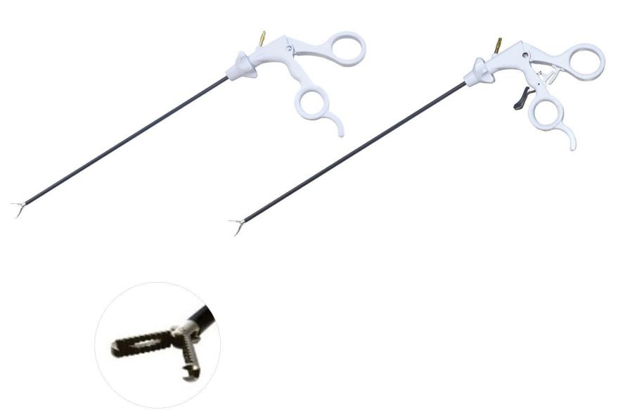 Laparoscopic forceps / disposable Rat Tooth Unimicro Medical Systems