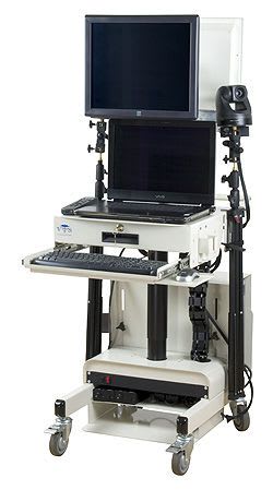 Medical computer cart VTS Medical Systems