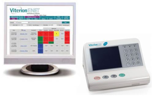 Vital sign telemonitoring system / with screen Viterion® 100 Viterion