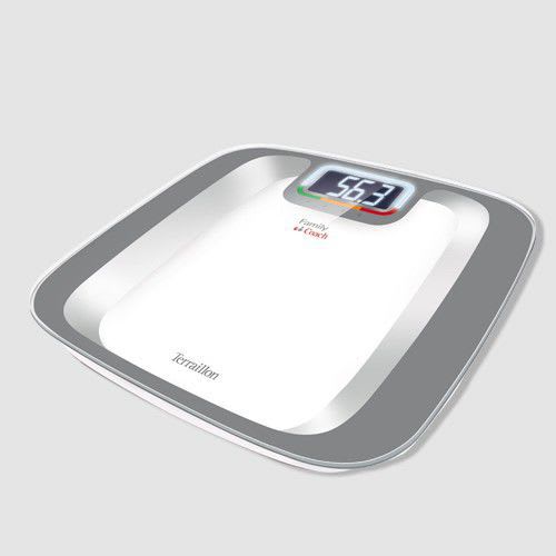 Home patient weighing scale / electronic / with BMI calculation 160 kg | Family Coach Color Terraillon