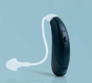 Behind the ear, hearing aid with ear tube Share 1.3 Interton