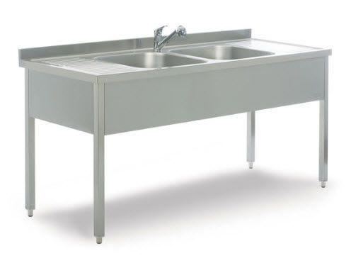 Stainless steel surgical sink / 2-station SM P1050 SAMATIP