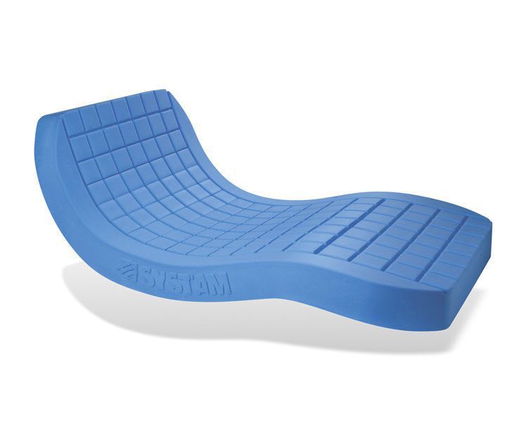 Hospital bed mattress / anti-decubitus / visco-elastic / foam P161M / VISCOFLEX® SYST'AM
