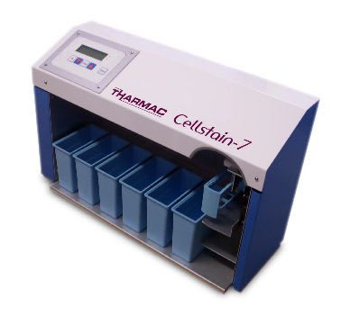 Staining automatic sample preparation system / for hematology / slide Cellstain-7 Tharmac