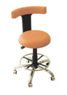 Dental stool / on casters / with backrest TEKMIL TIBBI ARAC VE GERECLER TIC. VE SAN. LTD. STI.