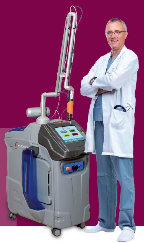 Pigmented lesions treatment laser / for tattoo removal / Nd:YAG / on trolley Synchro QS4 Deka
