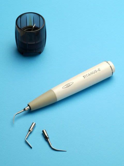Piezoelectric dental scaler / handpiece / autoclavable TITANUS-E SET TEKNE DENTAL