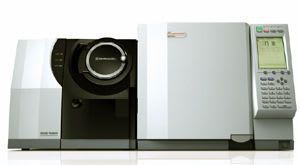 Gas chromatography system / coupled to a mass spectrometer / triple quadrupole GCMS-TQ8040 Shimadzu