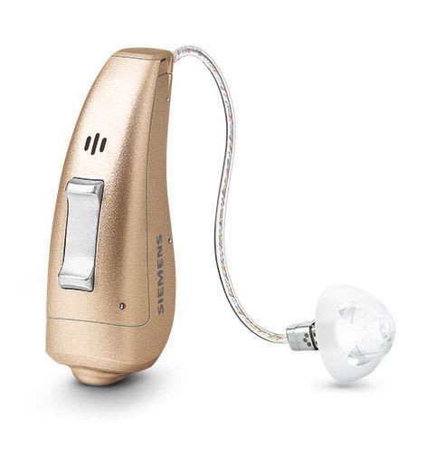 Mini behind the ear, receiver hearing aid in the canal (mini RITE) Carat™ Siemens Audiology Solutions