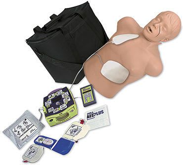 CPR training manikin / with automatic external defibrillator 2830 Simulaids