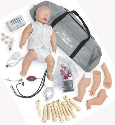 Intubation patient simulator / pneumothorax / care / baby STAT Baby Basic Simulaids