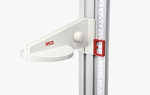 Mechanical height rod / wall-mounted 3.5 - 230 cm | seca 216 seca