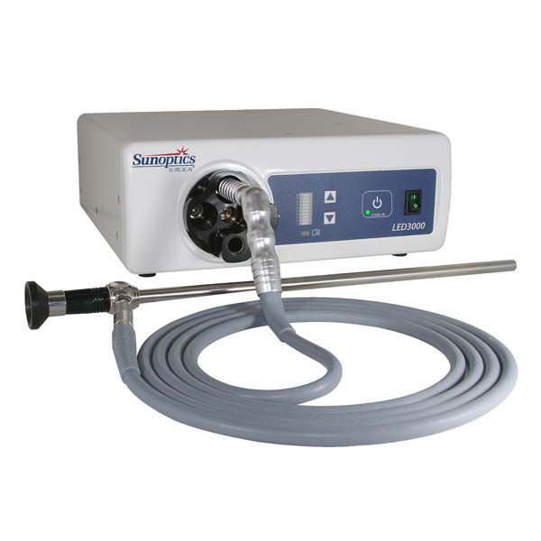 LED light source / endoscope / cold / compact PortablePlus 3000 Sunoptics Surgical