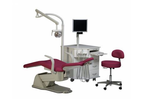 Orthodontic treatment unit with electro-mechanical chair Biscayne E.L. Orthodontic Package # 3 Summit Dental Systems