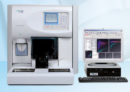 Automatic hematology analyzer / 76-parameter 150 tests/h | XE-5000 Sysmex Europe GmbH