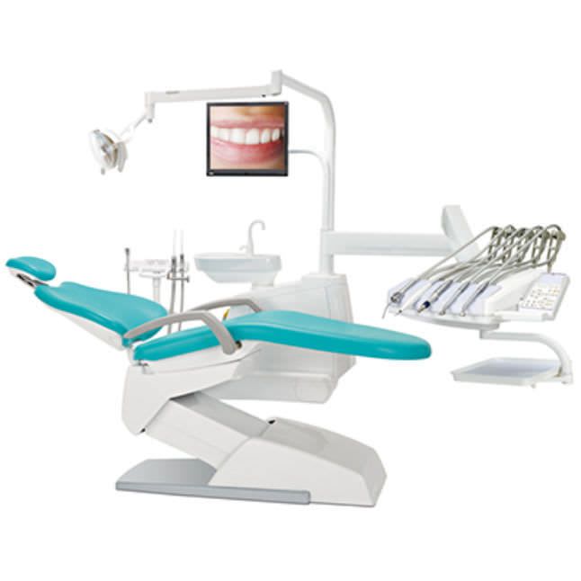 Dental treatment unit with delivery system / with lamp V200 Suzhou Victor Medical Equipment