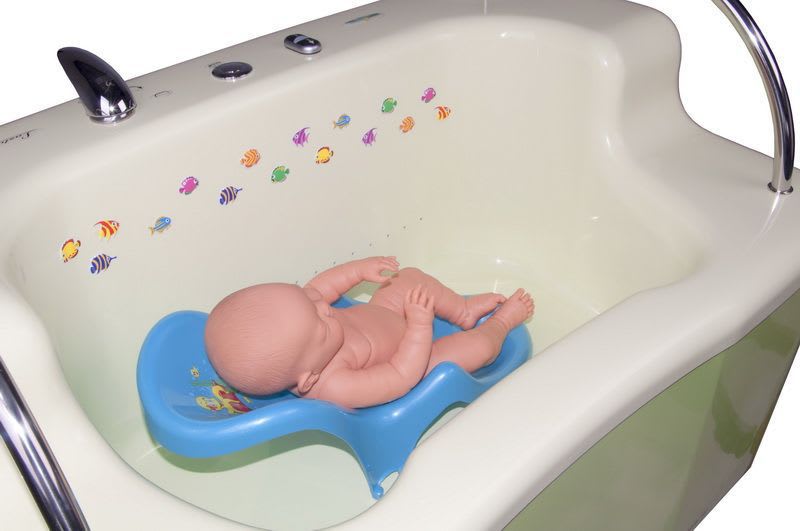 Upper limb water massage bathtub / lower limb LASTURA BABY Mediprogress