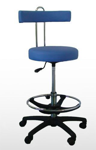 Dental stool / on casters / height-adjustable / with backrest 120 kg | M1/M2 Mediprogress