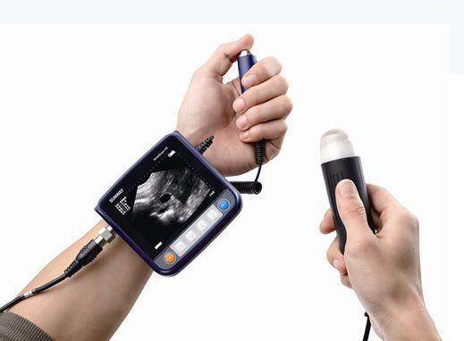 Hand-held veterinary ultrasound system / for swine Wristscan V9 Sunway Medical
