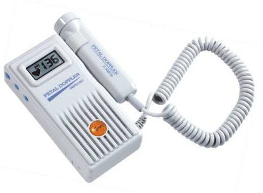 Fetal doppler / pocket / with heart rate monitor SRF618D Sunray Medical Apparatus