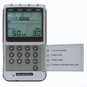 Electro-stimulator (physiotherapy) / hand-held / TENS / EMS TWIN STIM PLUS Spinal Rehab Solutions