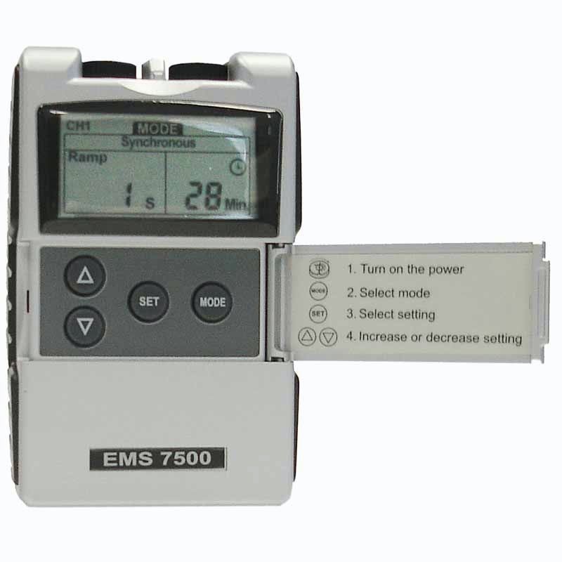 Electro-stimulator (physiotherapy) / hand-held / EMS / 2-channel EMS 7500 Spinal Rehab Solutions