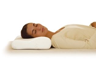 Medical pillow / visco-elastic / foam / anatomical Temp-Control® Sissel