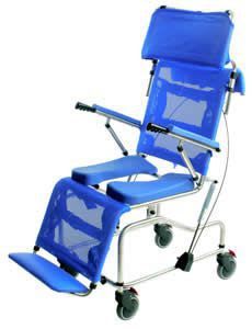 Shower chair / on casters / with cutout seat Osprey™ 981/2 Spectra Care