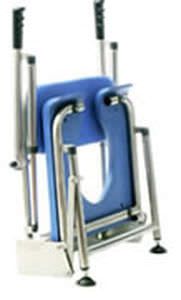 Shower seat / with armrests / with cutout seat / with backrest 7746 Spectra Care