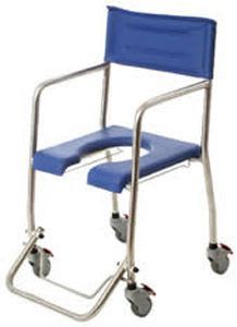 Shower chair / on casters / with cutout seat 7136M Spectra Care