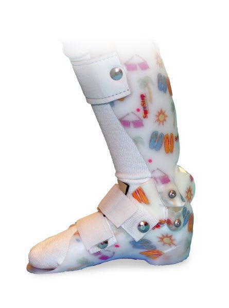 Ankle and foot orthosis (AFO) (orthopedic immobilization) / articulated / pediatric Pullover SureStep
