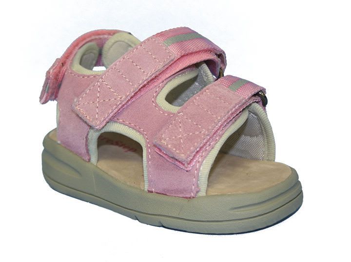 Pediatric cast shoe Pink Sandal SureStep