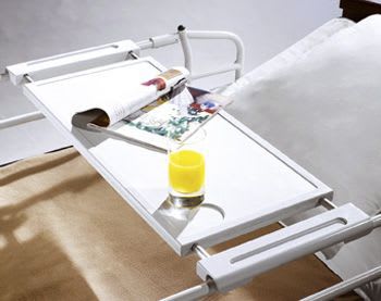 Bed tray on bed rail / universal 4811-00002 Sotec Medical