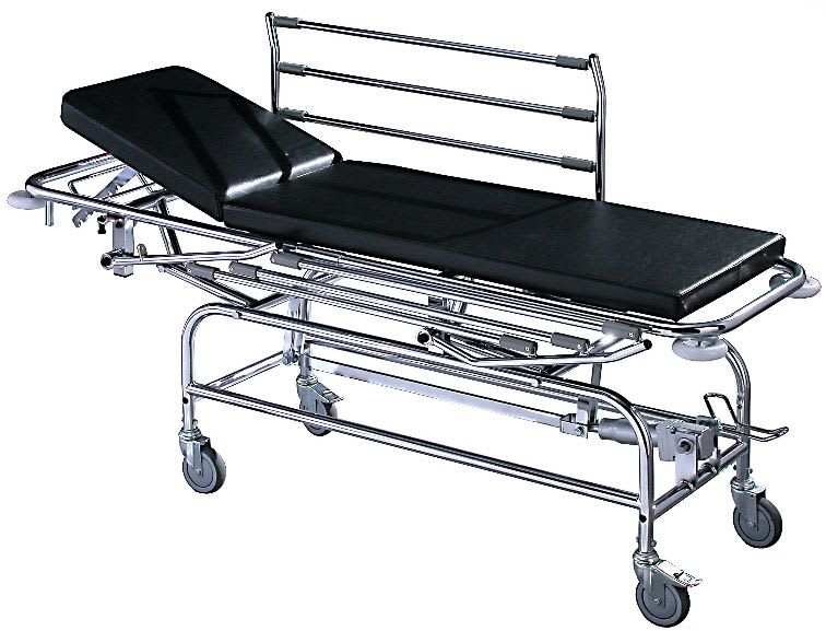Transport stretcher trolley / height-adjustable / hydraulic / 2-section 2007 Sotec Medical