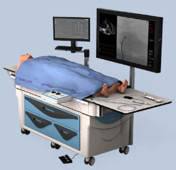 Cardiovascular catheterization simulator ANGIO Mentor™ Suite Simbionix