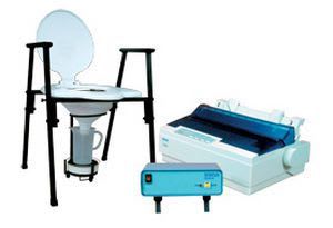 Computer-based urinary flow meter FLOWCOMP Status Medical Equipments