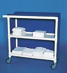 Storage trolley / linen / 2-shelf LC 502 RCN MEDIZIN