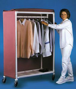 Medical cabinet / linen / for healthcare facilities / with hanging rack GR 50 RCN MEDIZIN