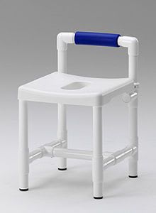 Shower stool with cutout seat DH 49 RL RCN MEDIZIN